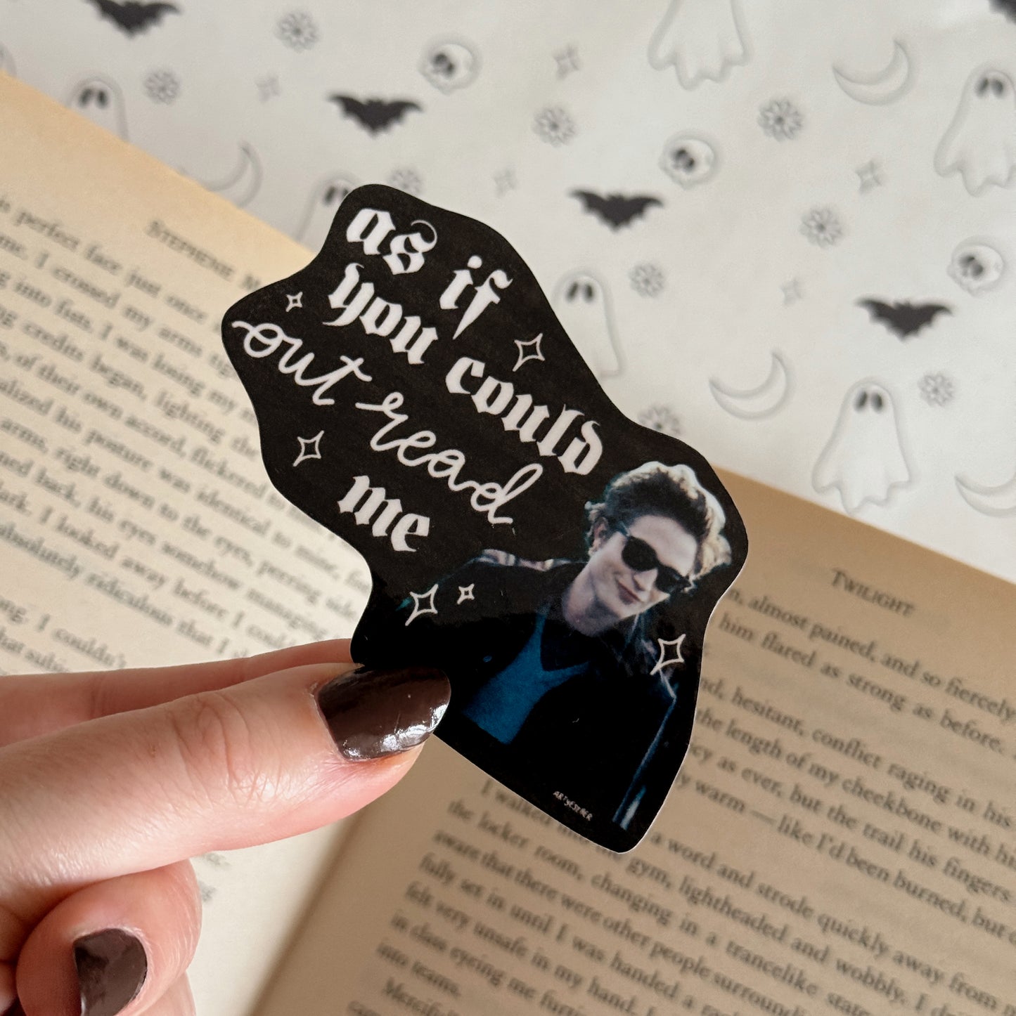 As if you could out-read me Sticker 🩸