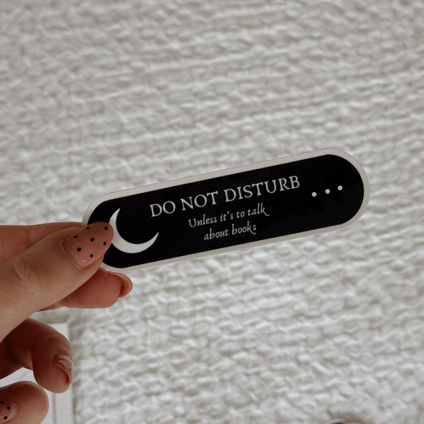 Do Not Disturb Sticker