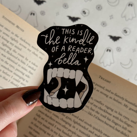 The Kindle of a reader, Bella - Sticker 🩸