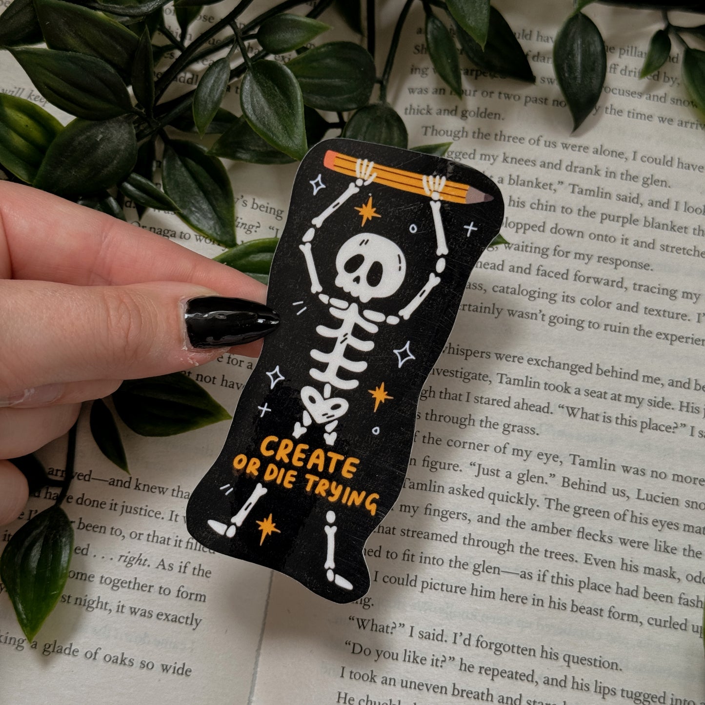 Create or die trying sticker