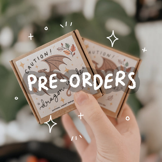 PREORDERS Emotional Support Dragon - Autumn Special Editions