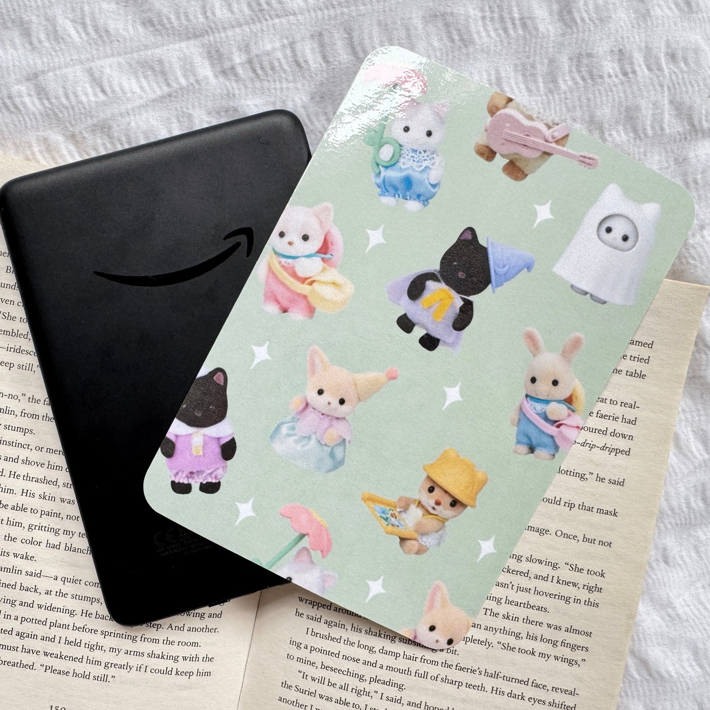 Matcha critters E-reader insert