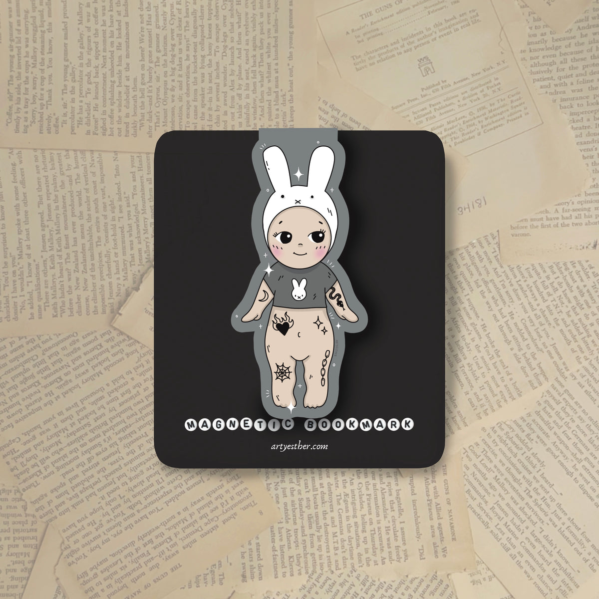 Sonny angel inspired Magnetic Bookmark