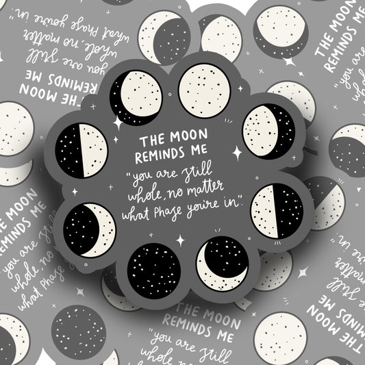 Moon Phases Sticker