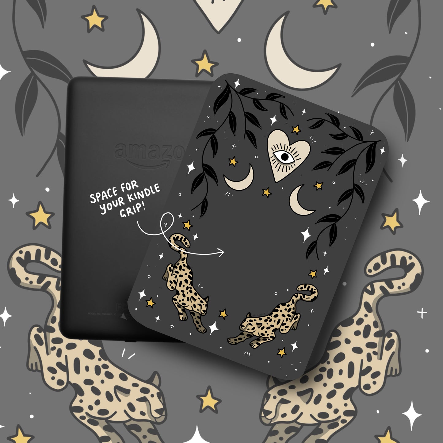 Celestial Leopard E-reader Insert