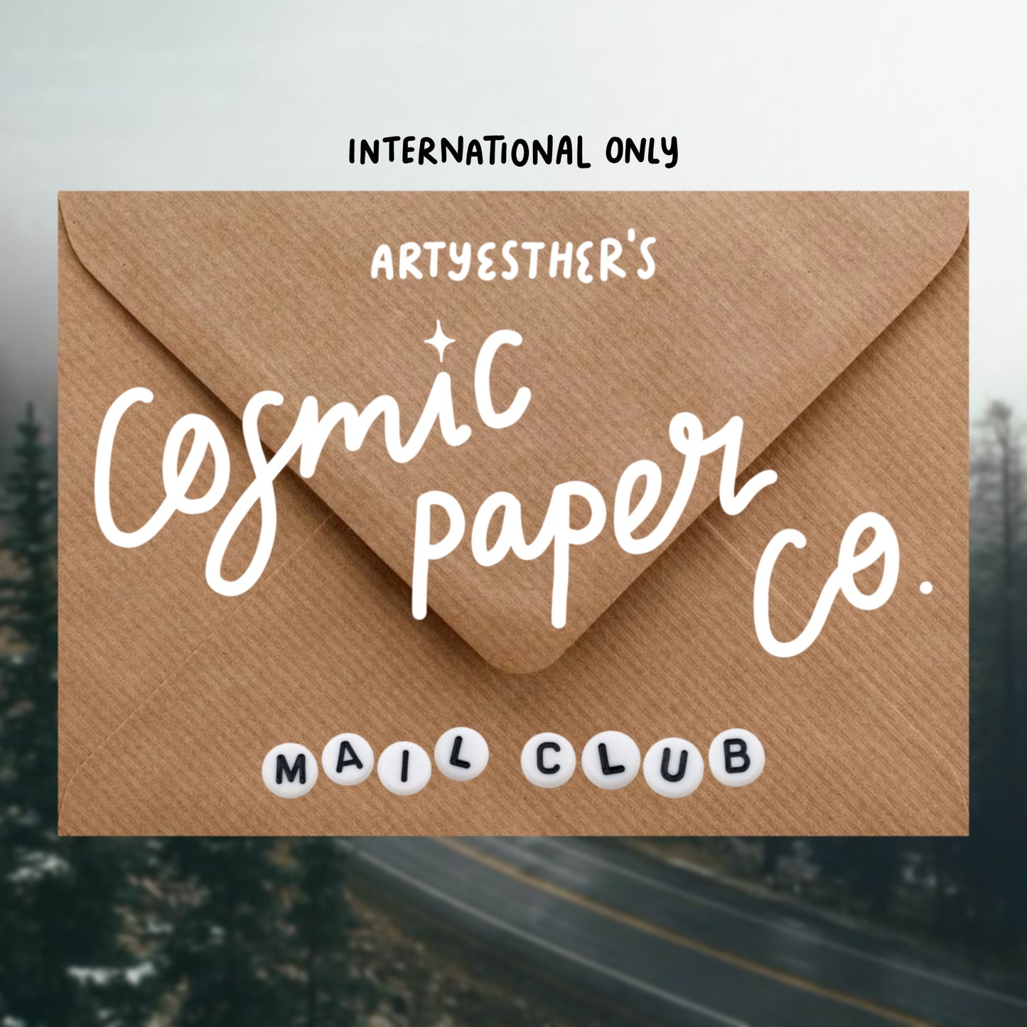 Cosmic Paper Co. Mail Club - INTERNATIONAL