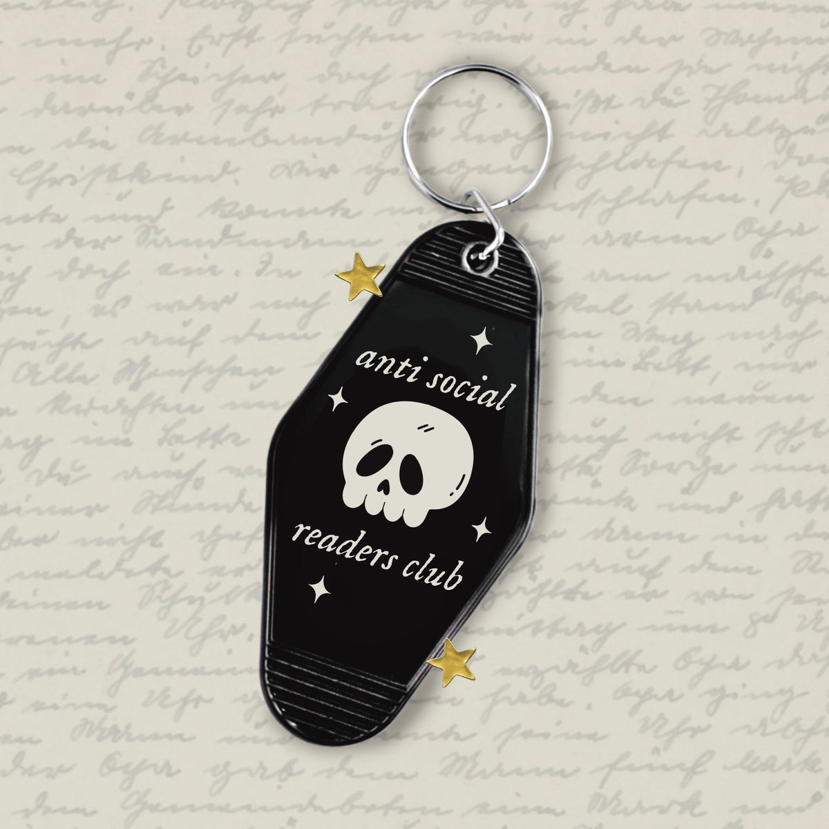 Antisocial Readers Club - Motel Keychain