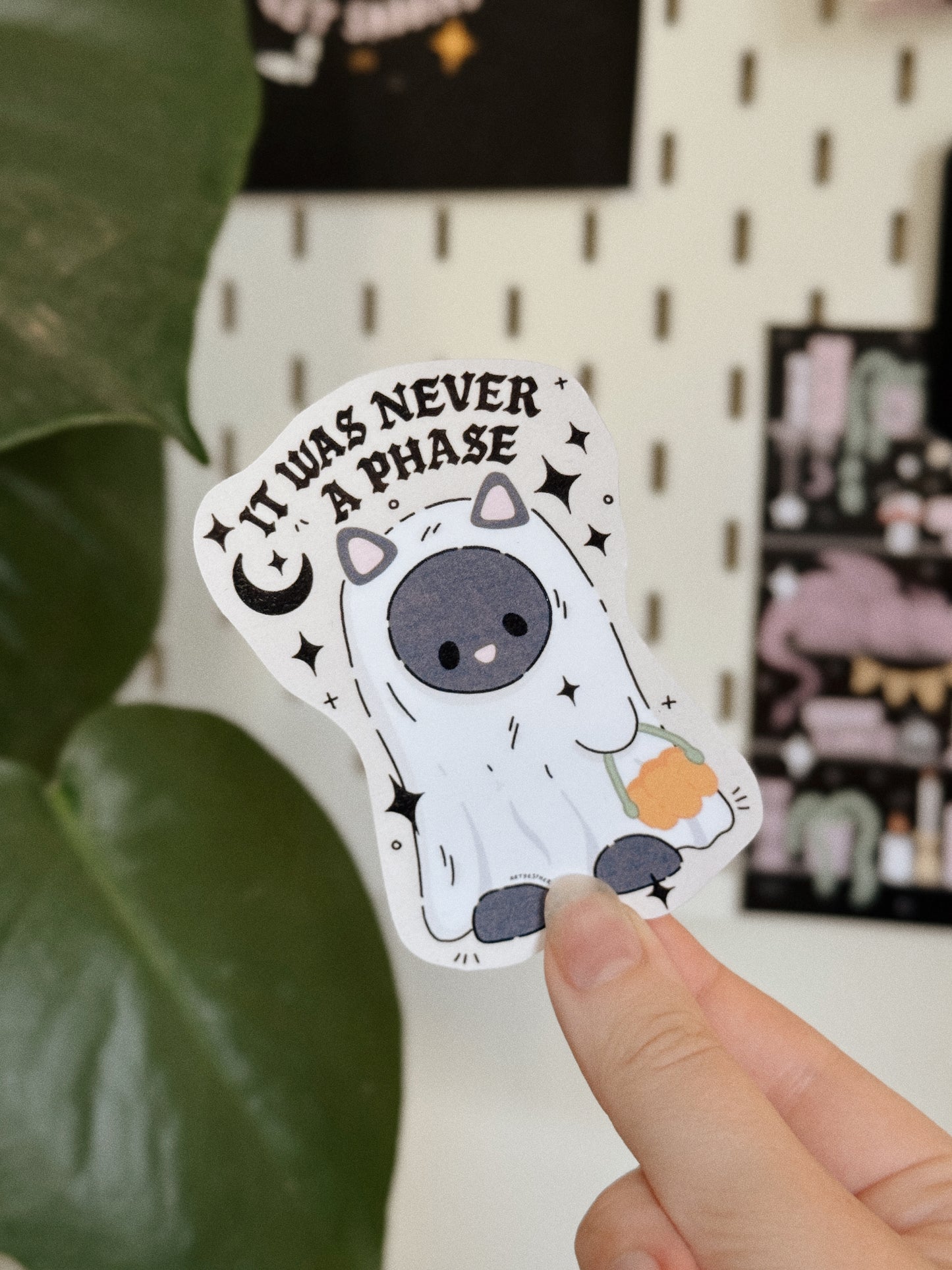 It was never a phase critter sticker