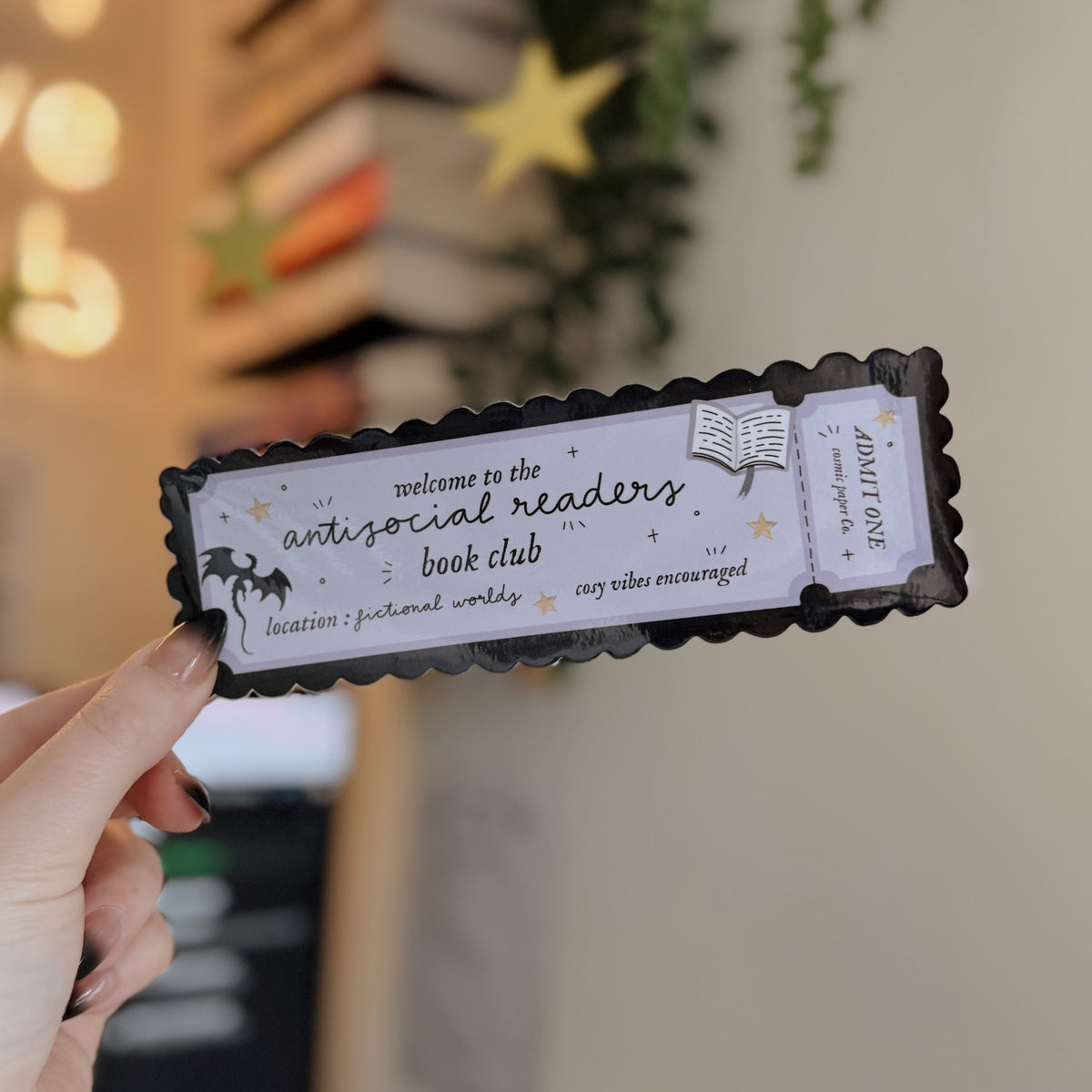 Antisocial Readers Bookmark