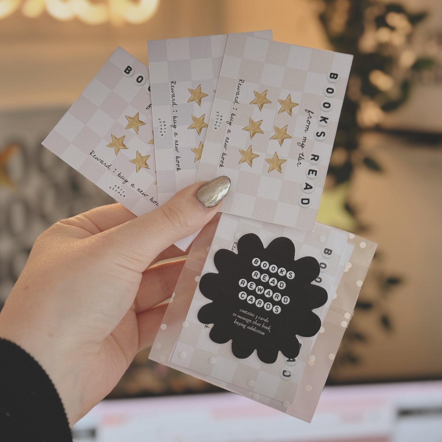 Books Read Reward Cards
