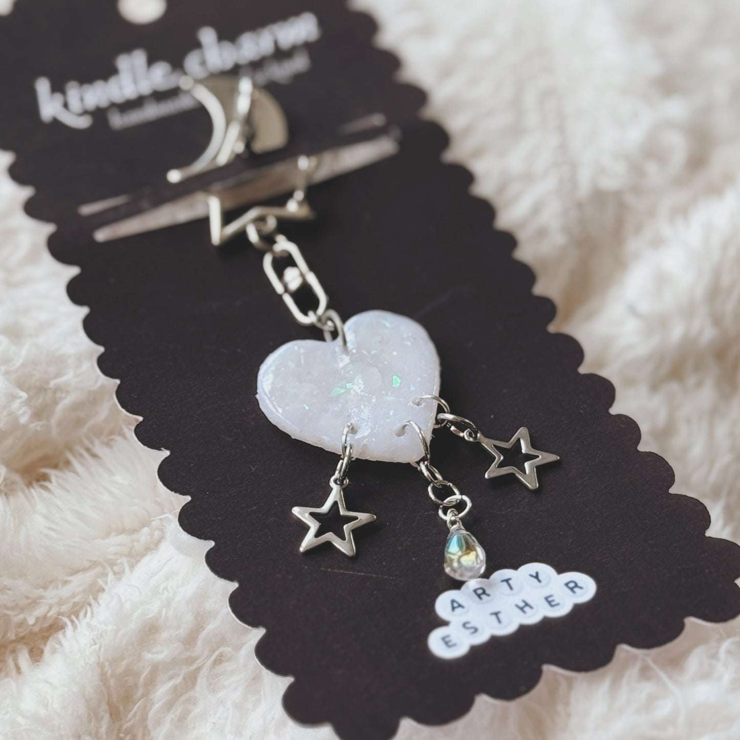 Opal Star Kindle Charm B-GRADE