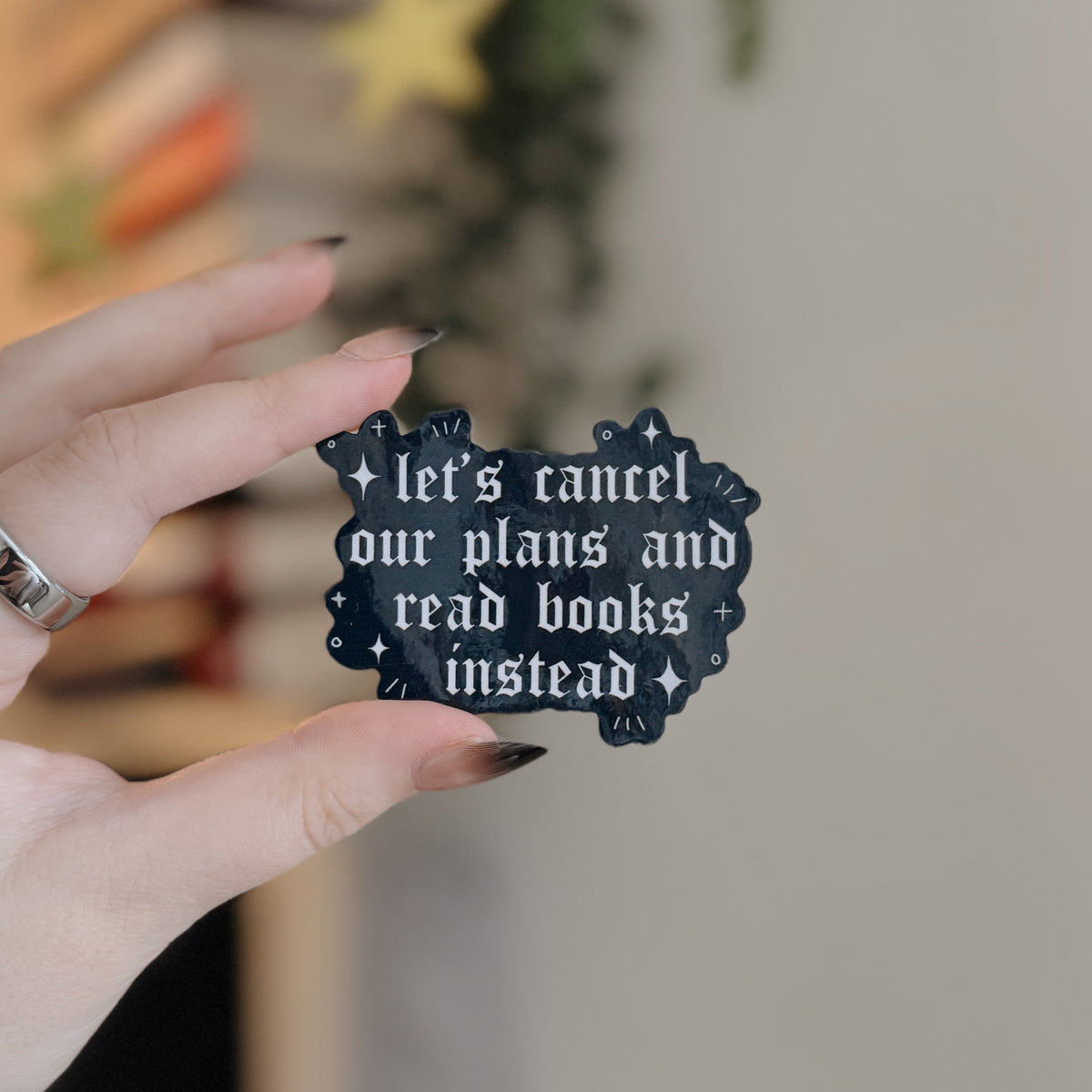 Lets cancel our plans Sticker