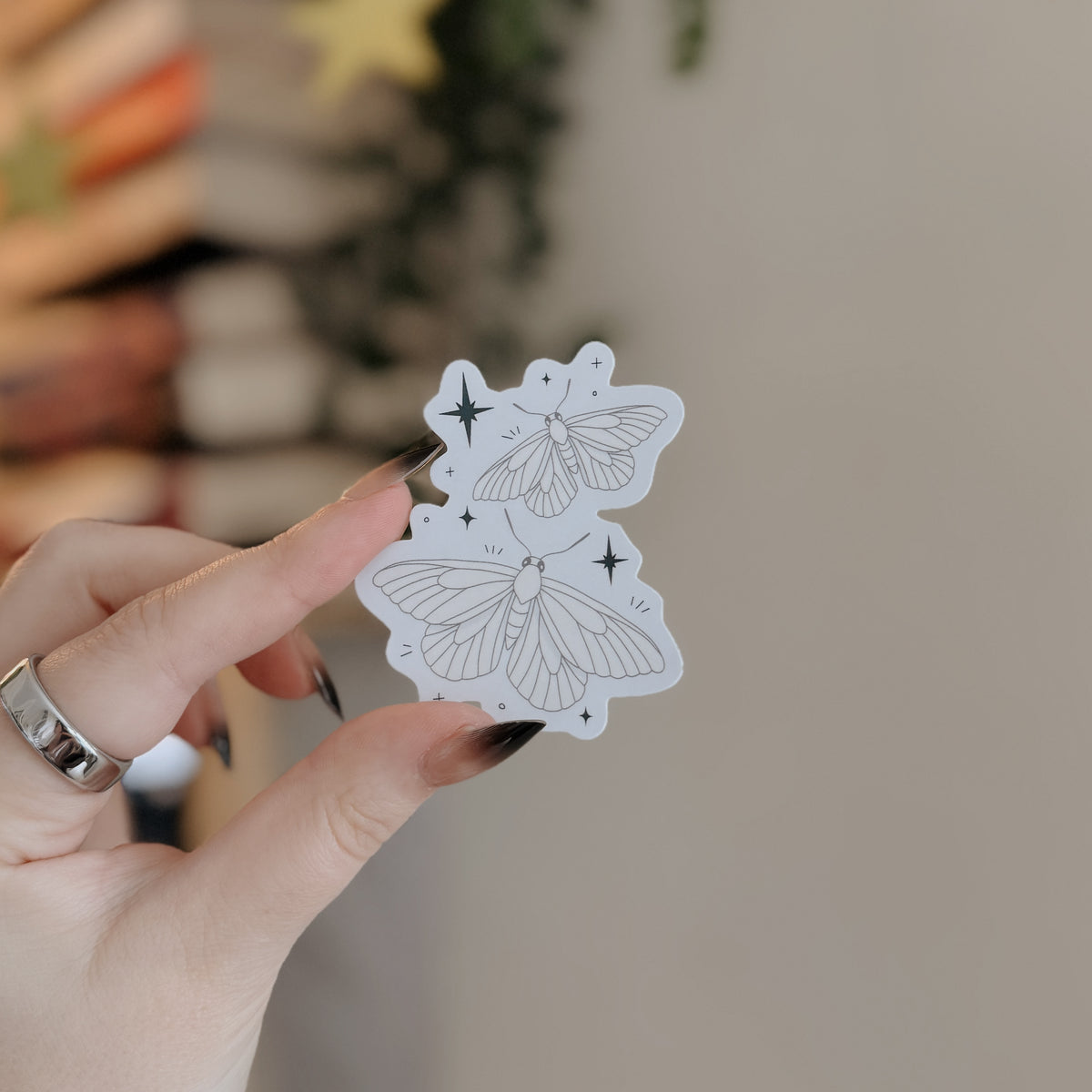 Moth Sticker