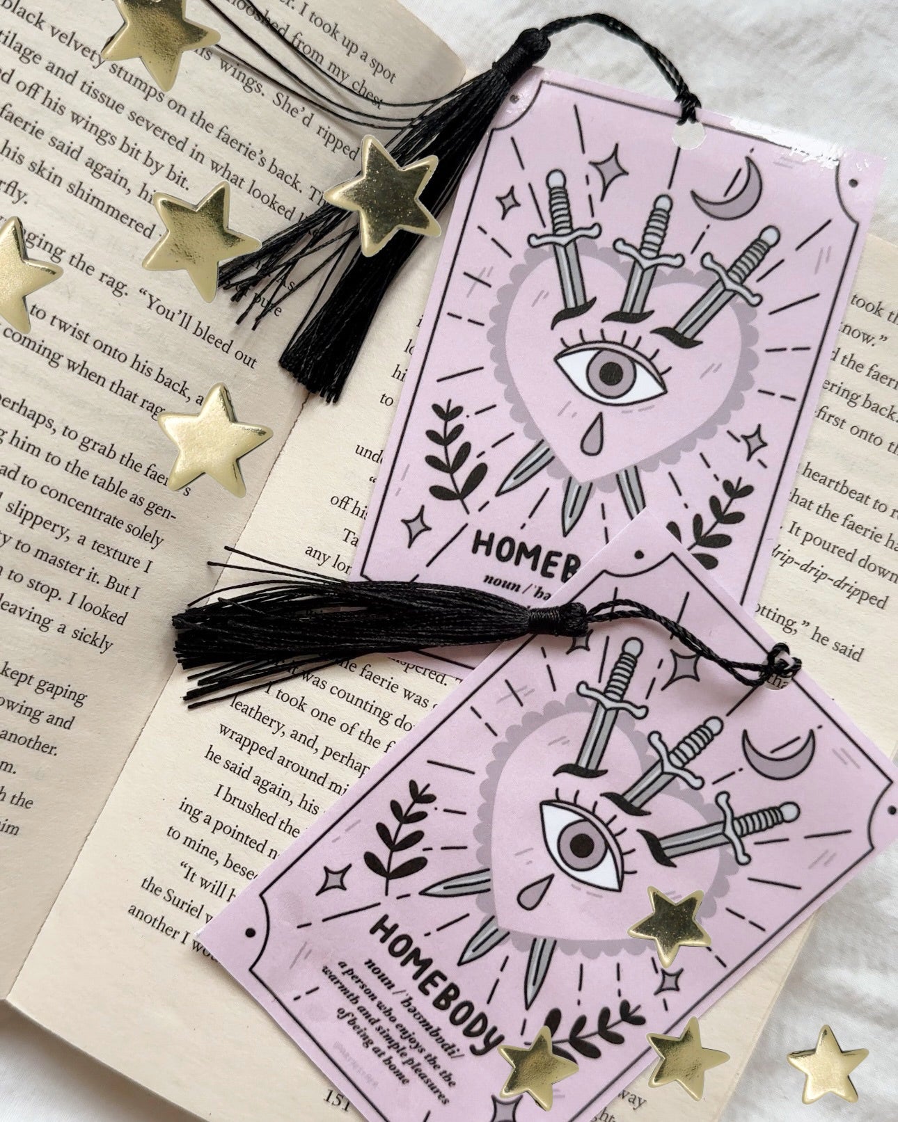 The Homebody Club tassle bookmark