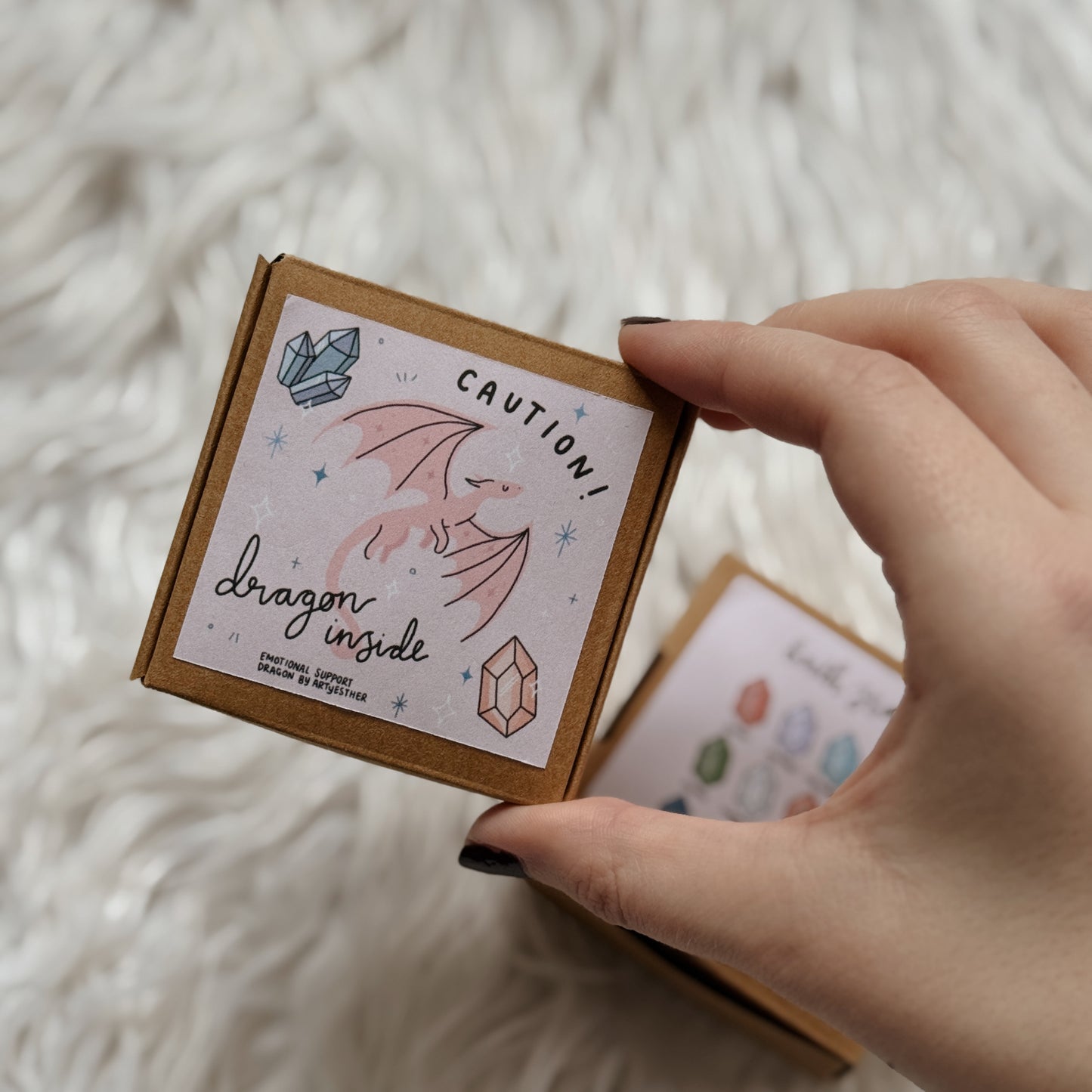 Emotional Support Dragons - Birthstone inspired