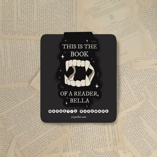 This is the Book of a Reader Magnetic Bookmark