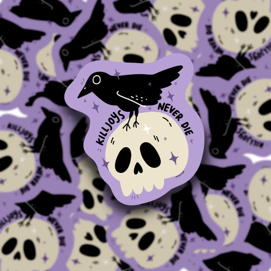 MCR Killjoys never die sticker