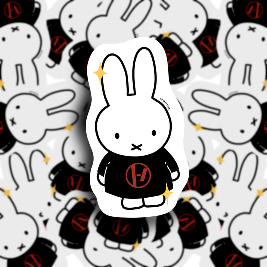 Miffy TØP sticker