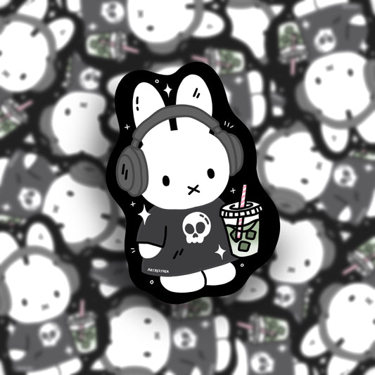 Miffy matcha sticker