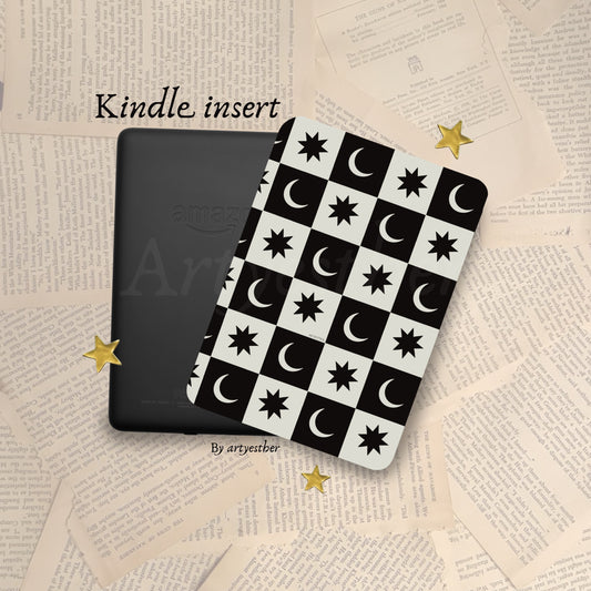 Moon and Star quilt E-reader Insert