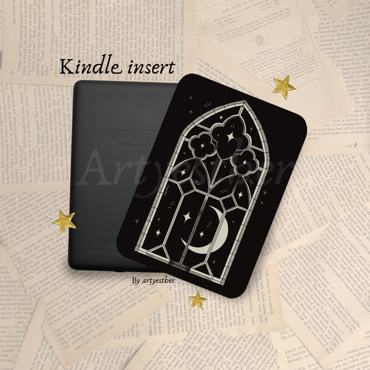 Midnight Window E-reader Insert
