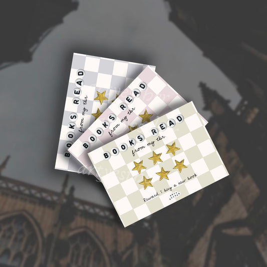 Books Read Reward Cards