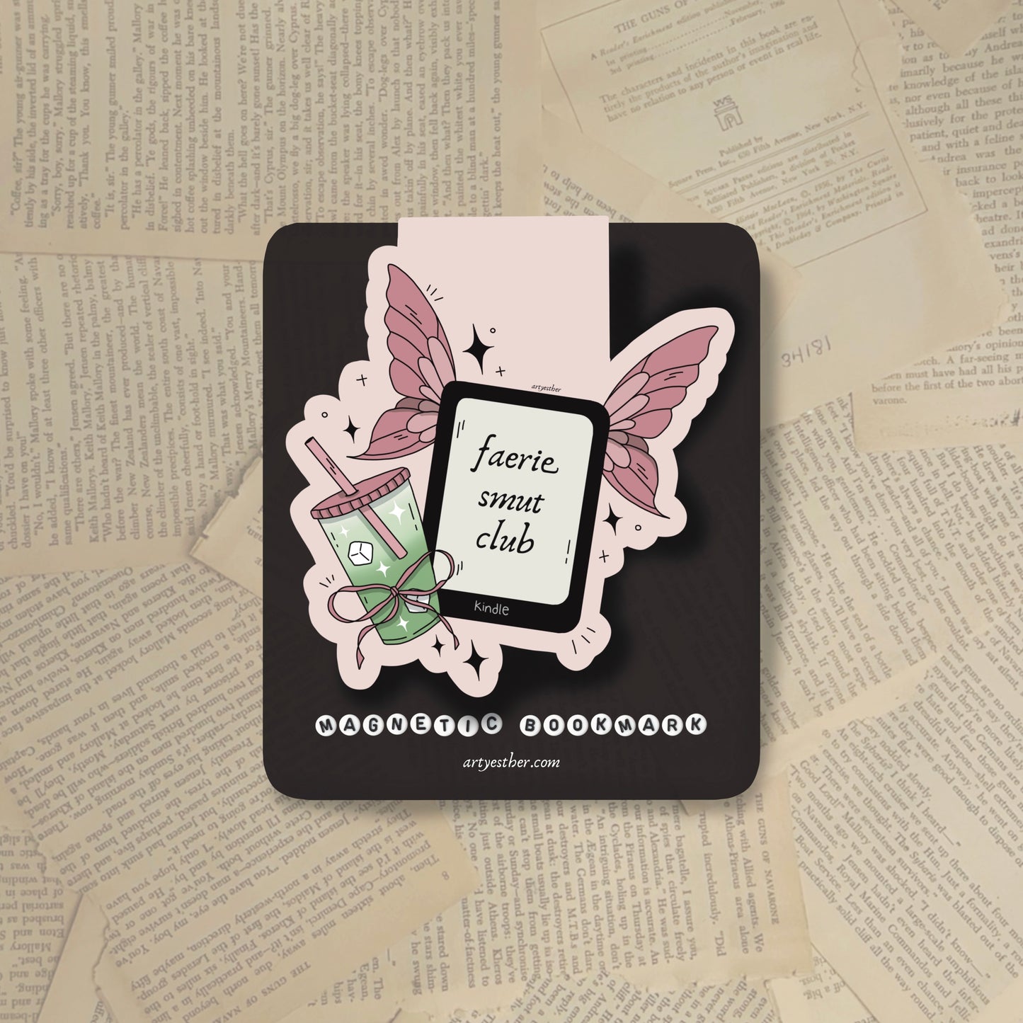 Faerie Smut Magnetic Bookmark