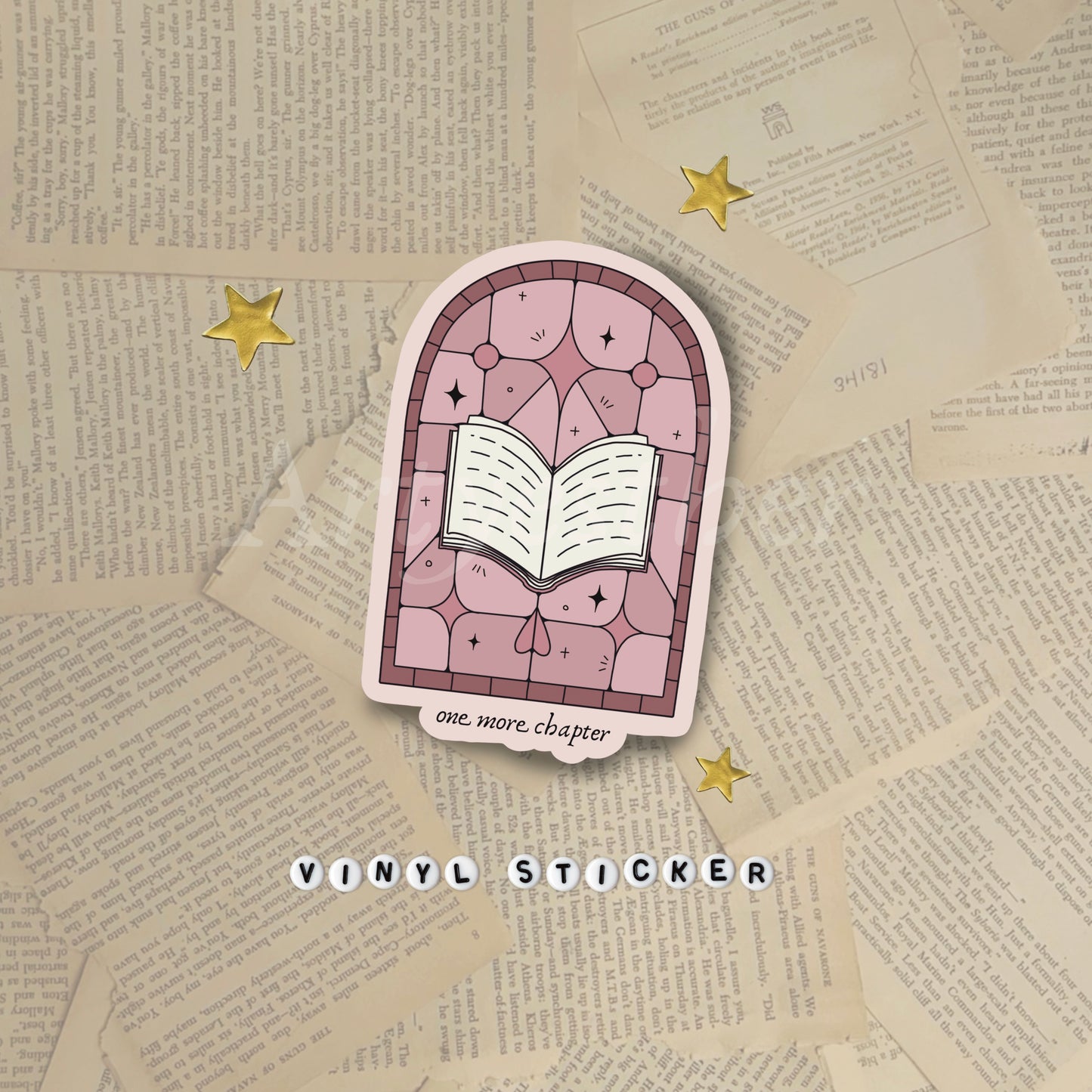 One More Chapter sticker