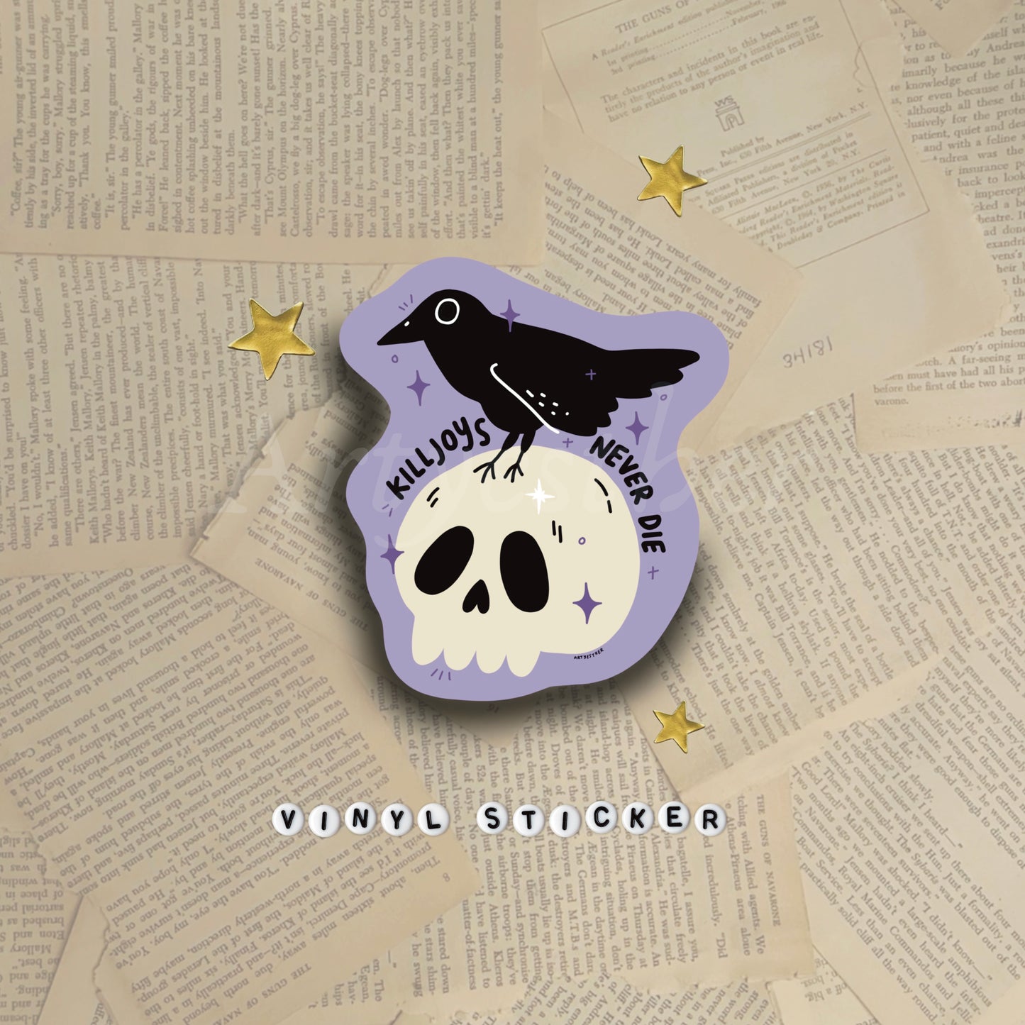 MCR Killjoys never die sticker