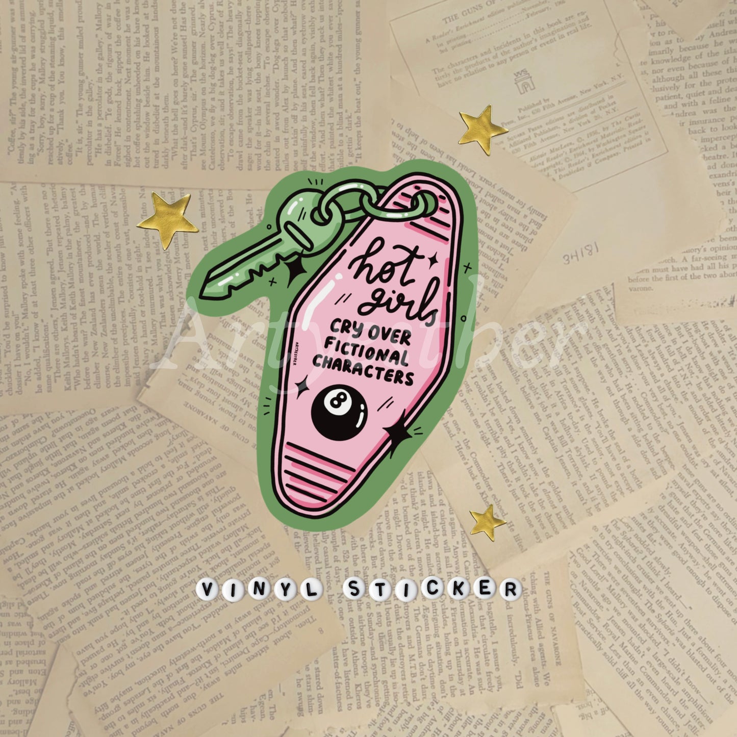 Hot girls matcha sticker