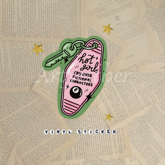 Hot girls matcha sticker