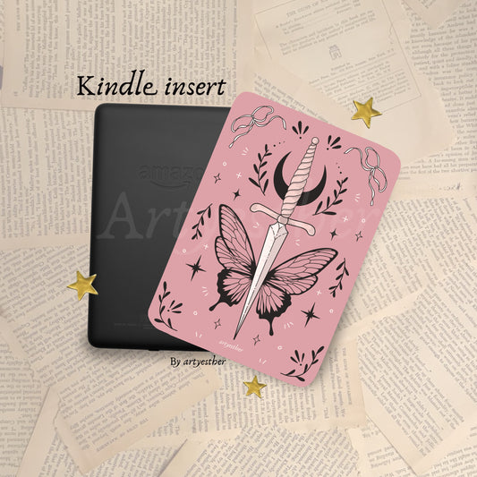 Fairy Dagger E-reader Insert