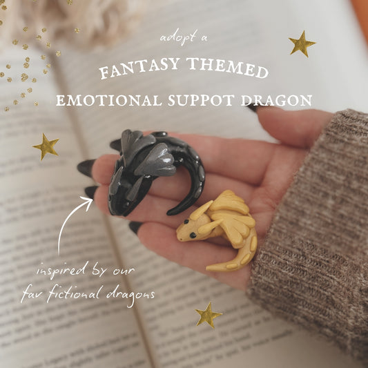 Fantasy themed Emotional Support Dragon